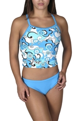 Adoretex Women's Syberpool Tankini Set Swimsuit