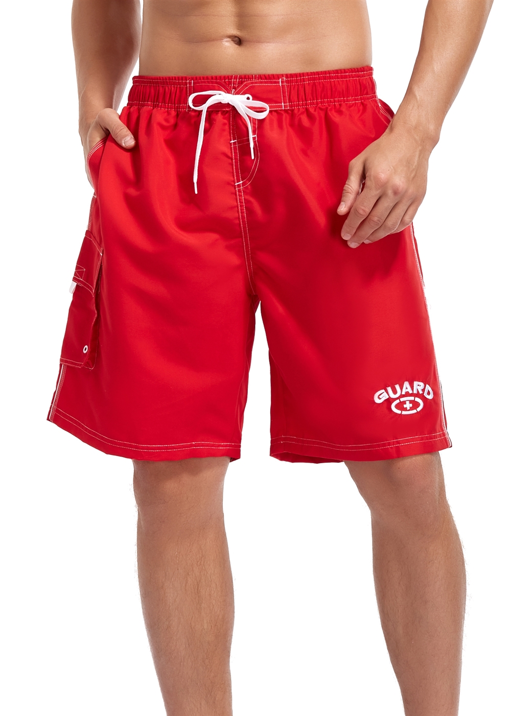 Adoretex Men's Guard Board Shorts Swimsuit