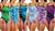 Adoretex Women's Pro One Piece Thin Strap Athletic Swimsuit