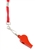 Adoretex Sport Guard Pea Coach Plastic Whistle With Lanyard, Red Color