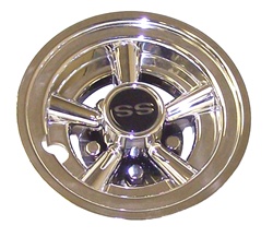 8 Inch SS Wheel Covers Golf Cart