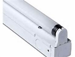1 lamp T8 24 inch premium industrial-commercial grade fluorescent fixture complete with electronic ballast