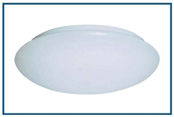LED ceiling mounted lighting fixture
