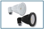 Round LED floodlight