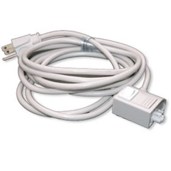 Philips Color Kinetics eW Profile Powercore 10' white cord with plug & switch