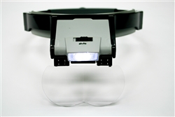 Illuminated Multi-Power Head Magnifier