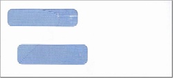 Small Double Window Envelope MICRpro