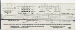 Professional Lexan Check Placement Gauge MICRpro