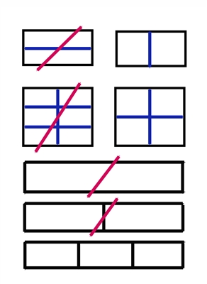 1 1/2" Midi Cross Braces