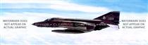 Phantom Aircraft Rear Window Graphic