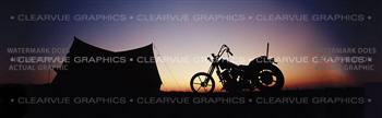 Home on the Range Motorcycle Rear Window Graphic