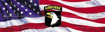 101st Airborne Military Rear Window Graphic