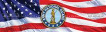 Army national Guard Military Rear Window Graphic