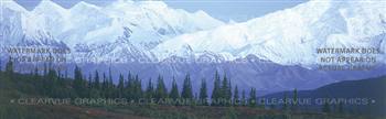 Mountains Nature Rear Window Graphic