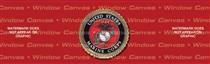 USMC Seal Military Rear Window Graphic