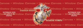 Unit, Corps, God, Country Patriotic Rear Window Graphic