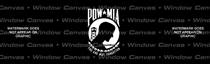 Pow-Mia Traditional Patriotic Rear Window Graphic