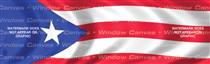 Puerto Rico Flag Rear Window Graphic