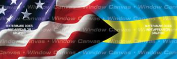 Amer. Pride, Bahama Hrtg. Flag Rear Window Graphic