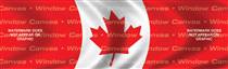 Canada Flag Rear Window Graphic