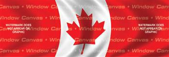 Canada Flag Rear Window Graphic