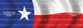Texas Pride Flag Rear Window Graphic