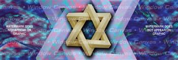 Star Of David Misc Rear Window Graphic