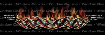 Hot Tribal Tattoo Rear Window Graphic