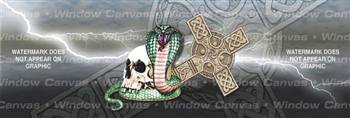 Celtic Storm Tattoo Rear Window Graphic