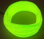 4.3mm CL EL Wire - Neon Lime Green