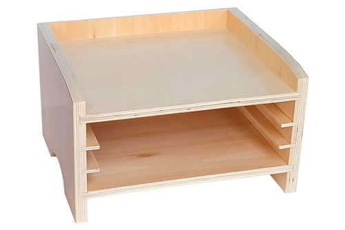 IFIT Montessori: Cabinet for 3 Puzzles (Clearance)