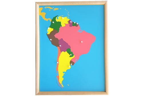 IFIT Montessori: Puzzle Map of South America (Clearance)