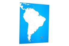 IFIT Montessori: Labeled South America Control Map