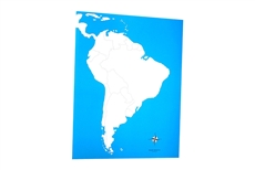 IFIT Montessori: Unlabeled South America Control Map