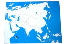 IFIT Montessori: Unlabeled Asia Control Map