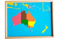 IFIT Montessori: Puzzle Map of Australia
