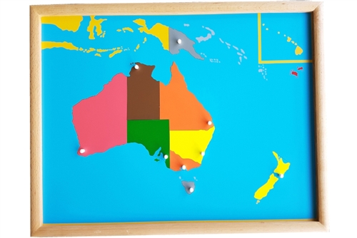 IFIT Montessori: Puzzle Map of Australia (Clearance)