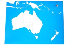 IFIT Montessori: Unlabeled Australia Control Map