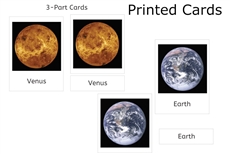Solar System 3-Part Cards