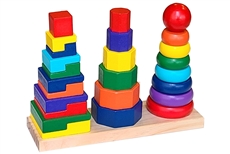 Colored Geometric Stacker