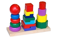 Colored Geometric Stacker