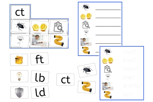 Consonant Blends Activity - Set B (PDF)