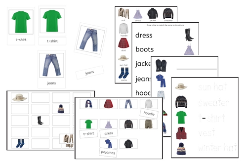 Clothing Exercise Set (PDF)