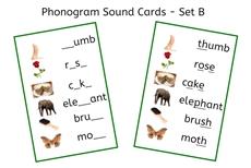 Green Phonogram Sound Cards - Set B (PDF)