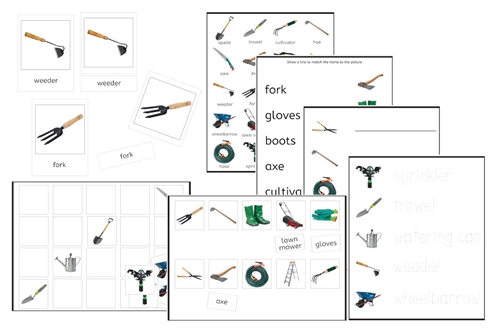 Garden Tools Exercise Set (PDF)
