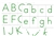 Movable Alphabet (Print, Green, PDF)