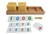 IFIT Montessori: Golden Bead Ten Base Blocks with Cards and Tray (C Beads)