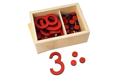 IFIT Montessori: Cut-Out Numerals & Counters