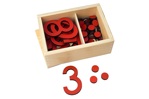 IFIT Montessori: Cut-Out Numerals & Counters