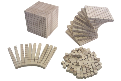 IFIT Montessori: Wooden Ten Base Block